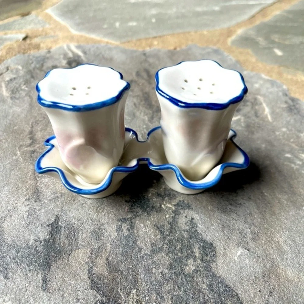 Lucia Floral Salt and Pepper Shakers